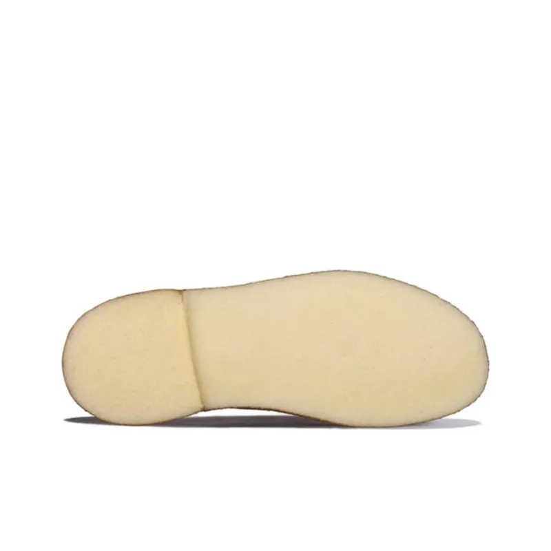 Clarks Round Toe Lace Up Desert Boots-4