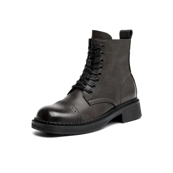AOKANG Short Martin Boot Women's Gray