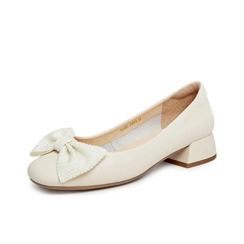 Tata Chunky Heel High Heels 3cm Women's-1