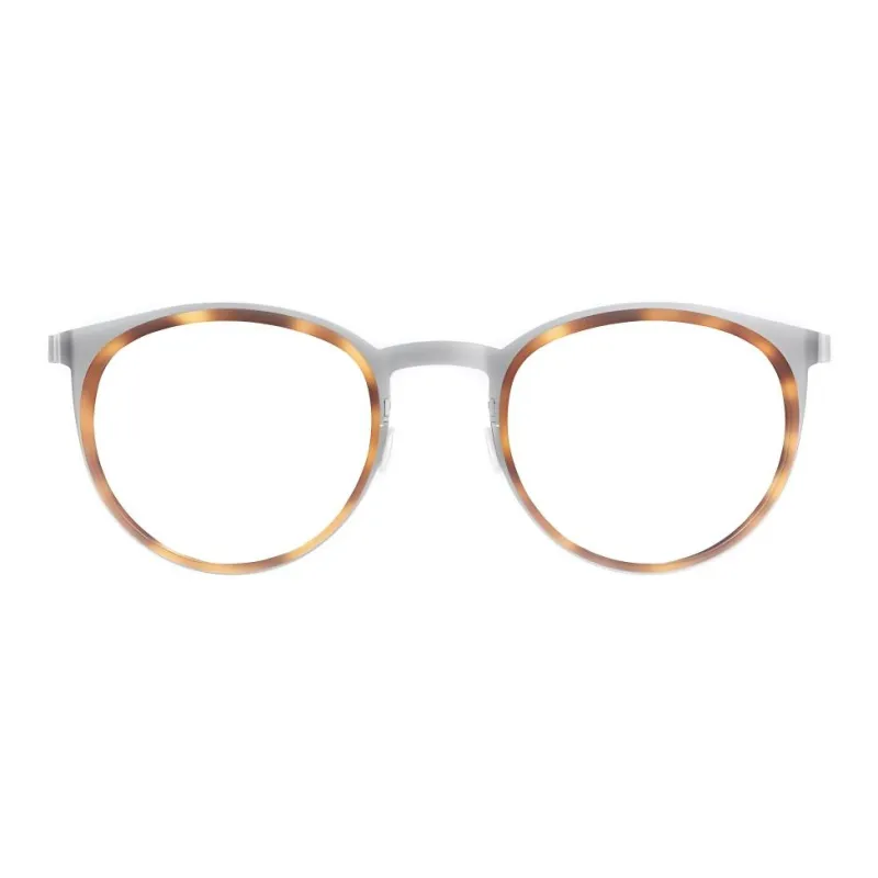 LINDBERG Titanium Round Eyeglass Frames Unisex-0