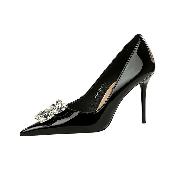 BIGTREE Slim Heel High Heels Women's-0