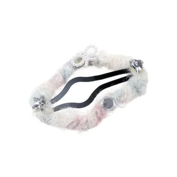 MIDNIGHT MOMENT Fabric Hair Clips Women's
