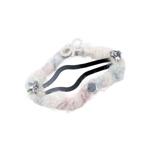 MIDNIGHT MOMENT Fabric Hair Clips Women's