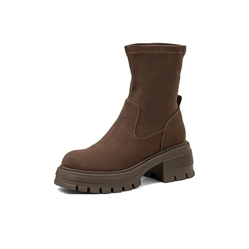 COMELY Ankle Boots Women's Black, Brown