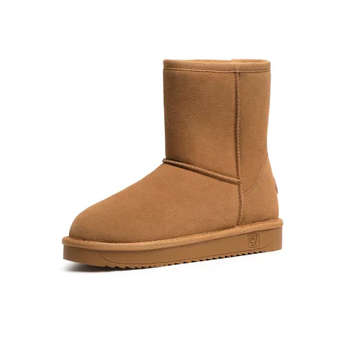 GIGIRYO Warm Slip Resistant Short Snow Boots Women's