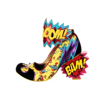 IRREGULAR CHOICE Irregular Heel High Heels 8.7cm Women's Yellow Black