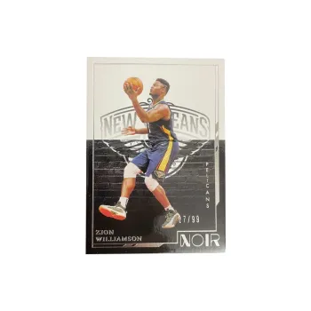 PANINI 2021 22 NOIR Pelican Zion Anthony Takeshi Goda 27/99 Serial Star Card Condition Passed Sports Cards 1 Pc
