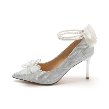 AGSDON Slim Heel High Heels 8cm Women's