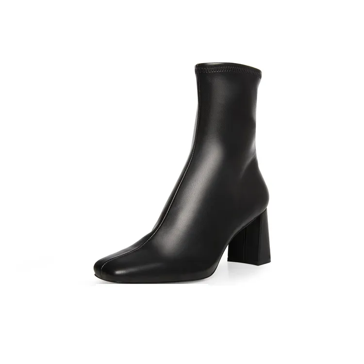 STEVE MADDEN Short Boots 7cm Women's Black-1