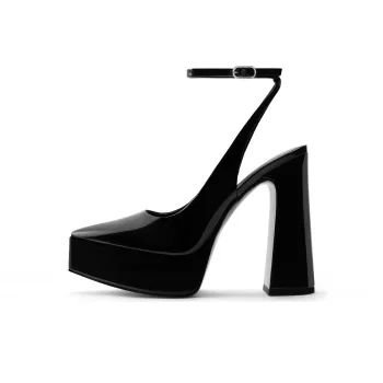 CHARLES&KEITH Chunky Heel High Heel Sandal 13.1cm Women's