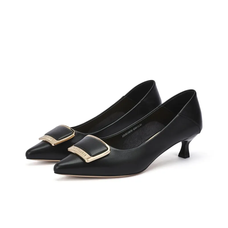 GEMEIQ Slim Heel High Heels 4.6cm Women's-1