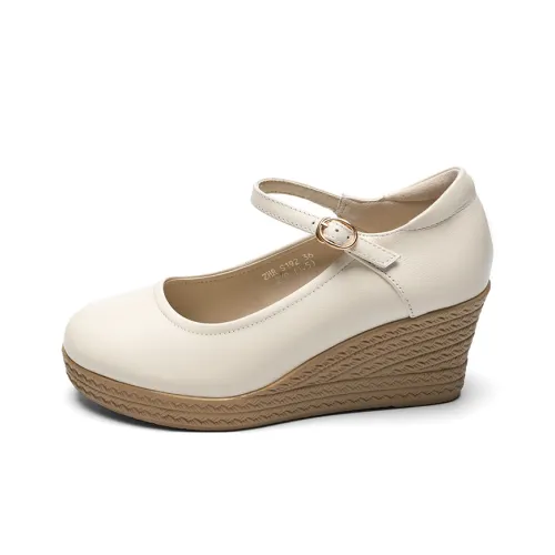 ZHR Wedge Heel High Heels 7cm Women's
