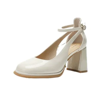 Flamingo Chunky Heel High Heels Women's