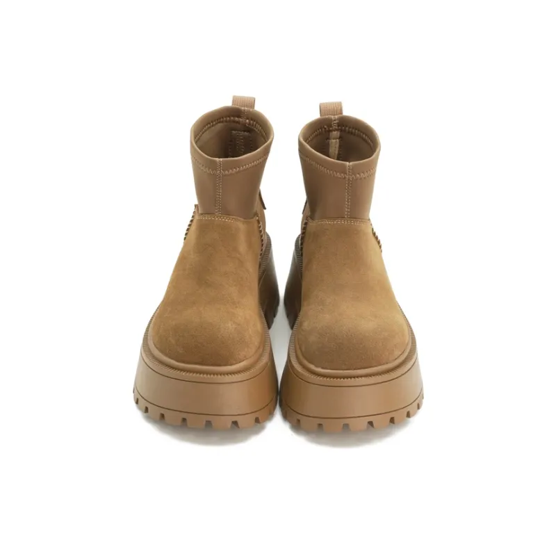 Little Sue Niche Design, Trendy Versatile, Lightweight, Commute, Martin Boots Ankle Boots Women's-2