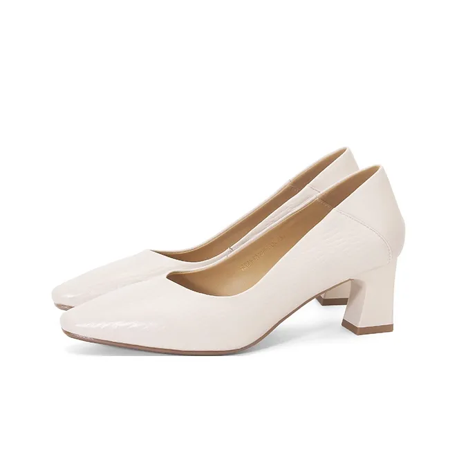 LESELE Chunky Heel High Heels Women's-7