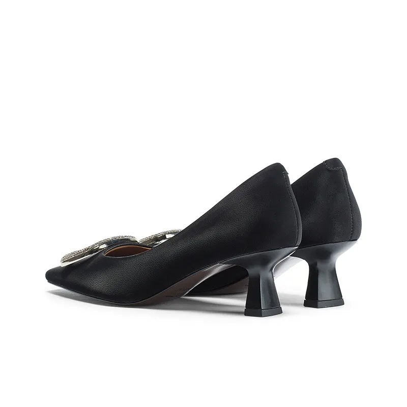 Coup De Foudre Flared Heel High Heels 5.5cm Women's-2