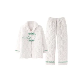 WANANNI Pajama Set Women's White