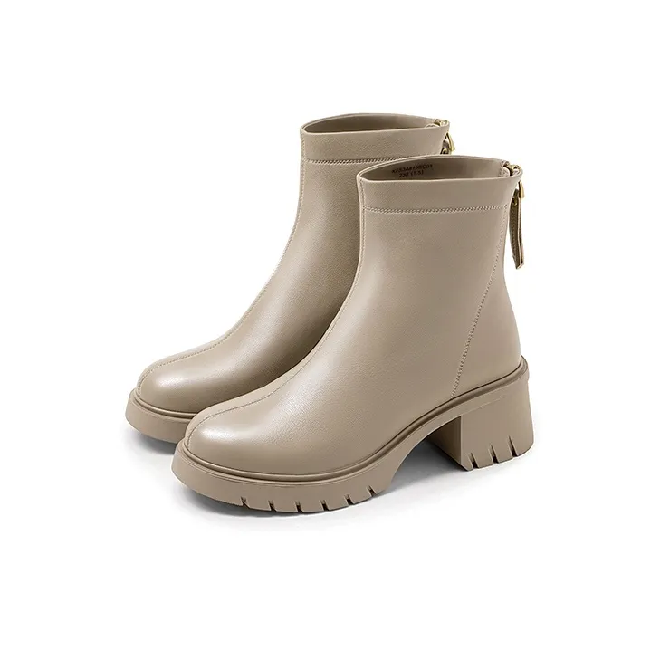 COMELY Ankle Boots Women's Black/Brown-1