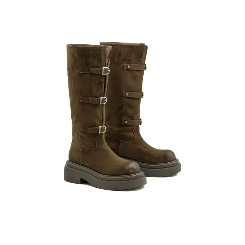 Little Sue Knee high Boots 6cm Women's-9
