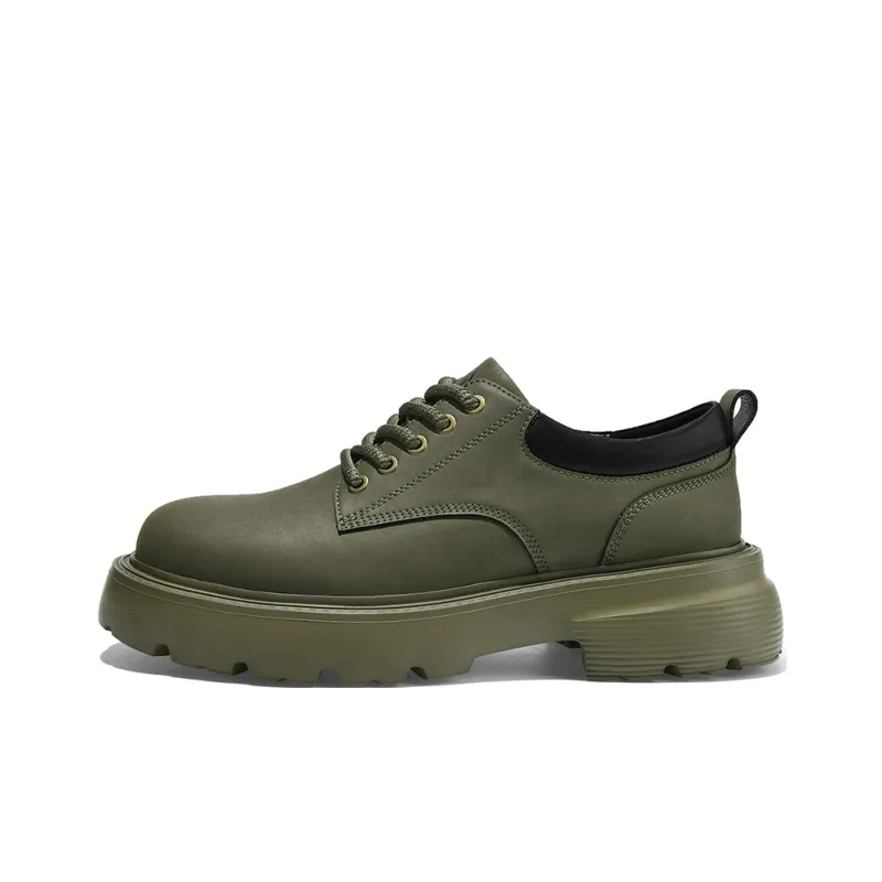 Masongarments Ankle-Length Martin Boot Unisex Matcha Muted Clear Box Limited Edition-0