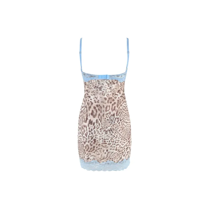 I.AM.GIA CALYPSO MINI DRESS Slip Dresses Women's Leopard-1