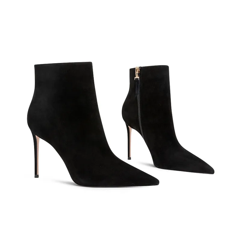 JOOC Ankle Boots Women's Gallon Purple/Elegant Gray/Classic Black-2