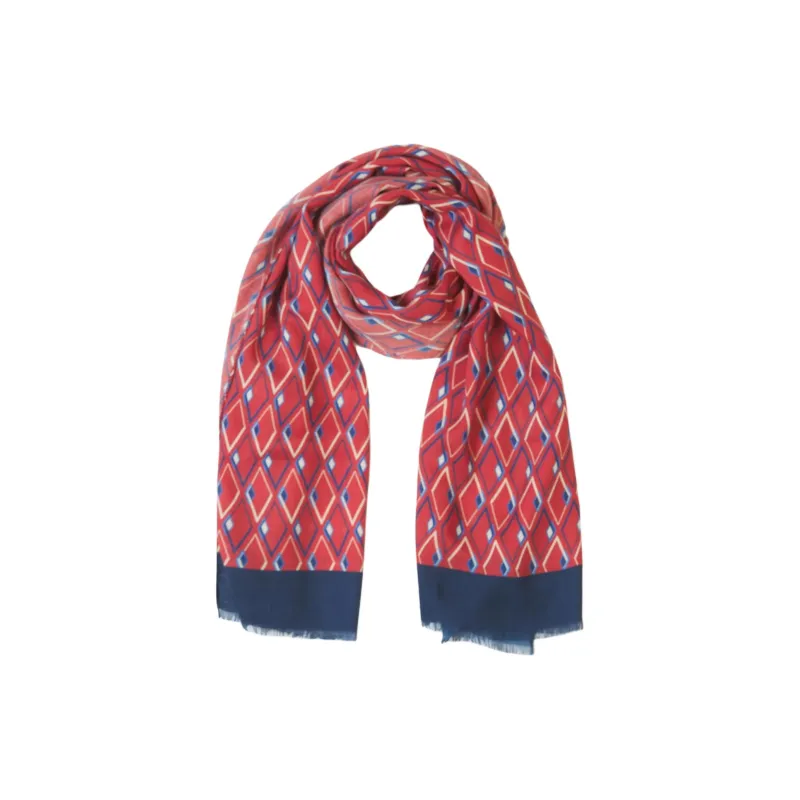 KITON Cashmere Print Scarf-1