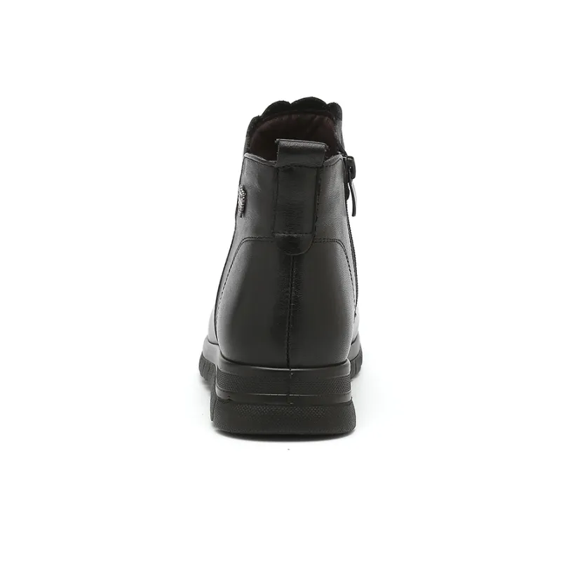 Rich Birds Ankle Boots 3.5CM Women's Black-4
