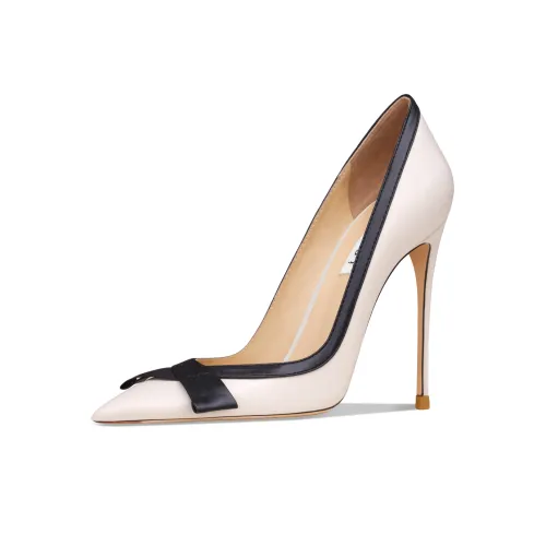 Suyymakk High Heels Women's Ecru