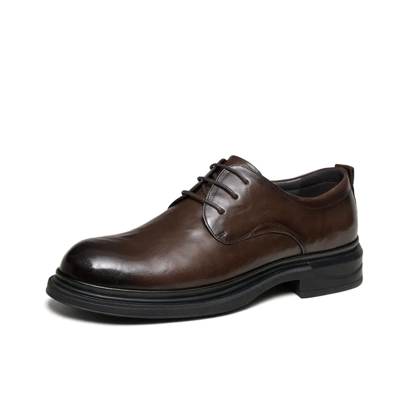 CAMEL Dress Shoes Men Low Top-8