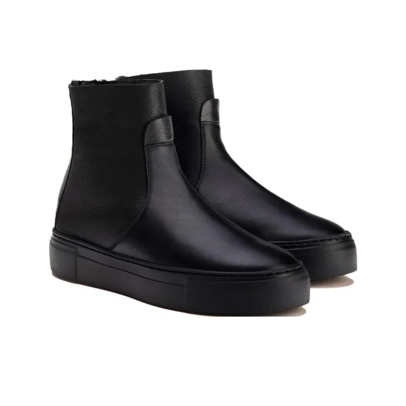 AGL Ankle Boots 3cm Women's Black-1