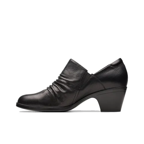 Clarks Block Heel High Heels Women's Black