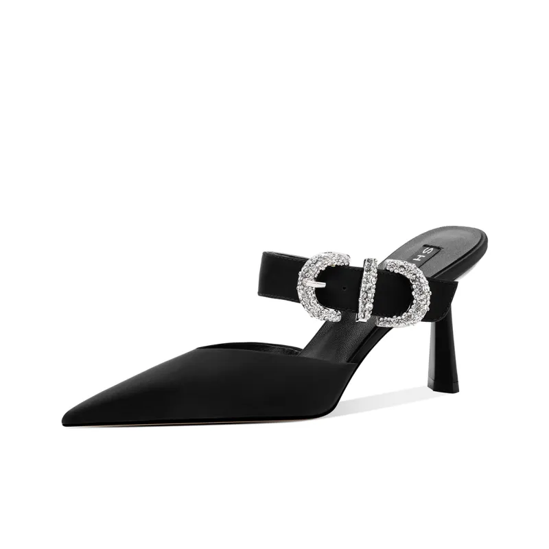 Shesrim High Heels Women's Gray/Black-1