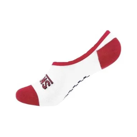 Vans SOCKS No-Show Socks Women's 1 Pack Red White