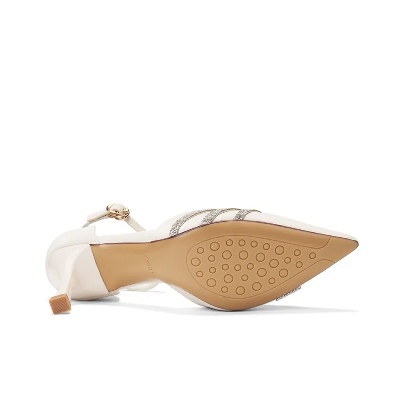 OMS Slim Heel High Heels 7.5cm Women's-14
