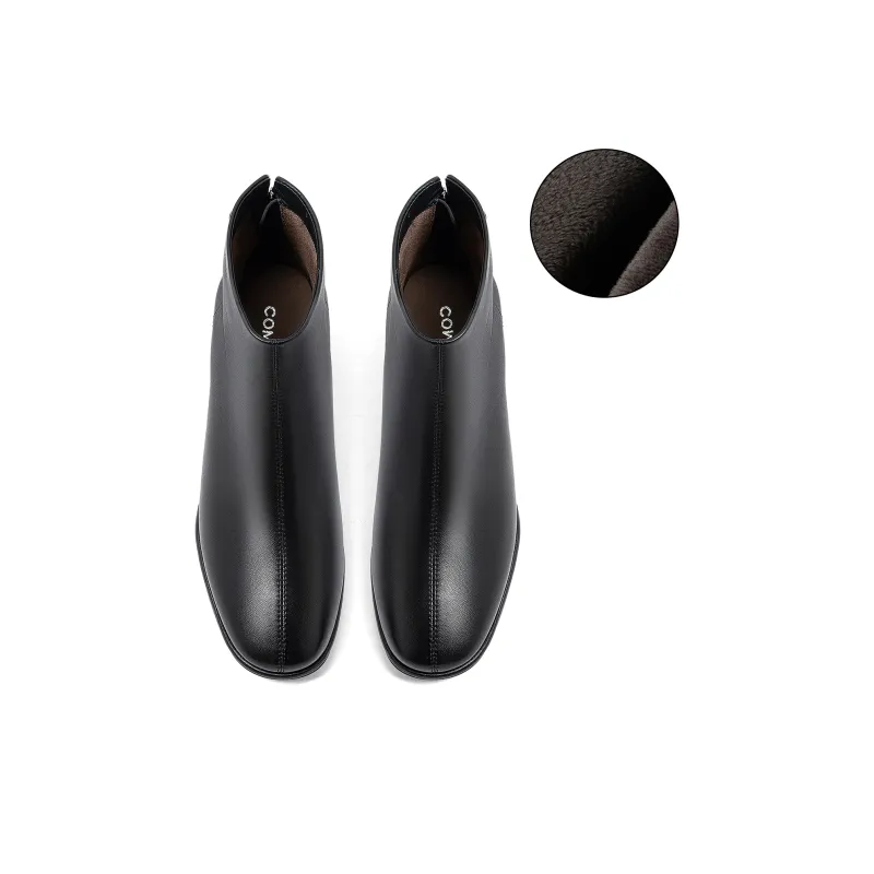 COMELY Ankle Boots Women's Black/Ecru-18