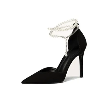 WECKER Slim Heel High Heels Women's Black