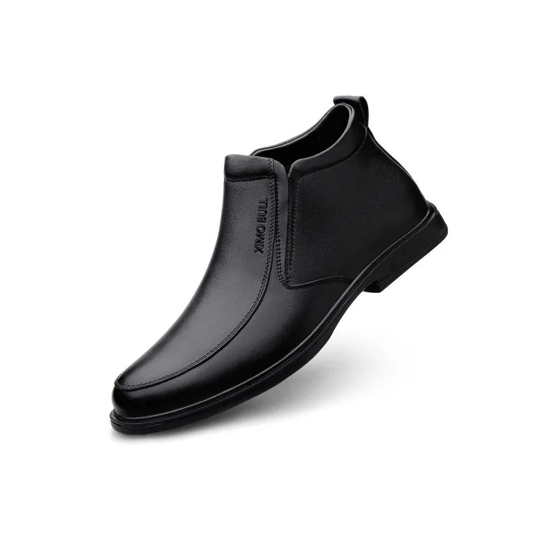 XIMO BULL Ankle Boots Men's Black-1