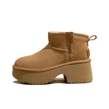SNOWELF Warm Height Increasing Coverage Short Snow Boots Women's