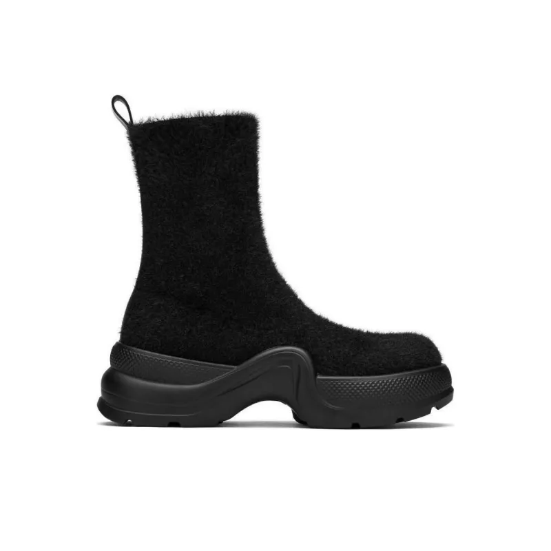 73Hours Cat Lady Ankle Boots 3.5cm Women's Black-4