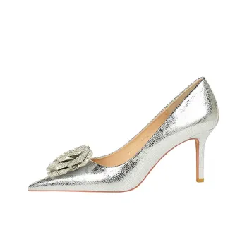 BIGTREE Slim Heel High Heels Women's