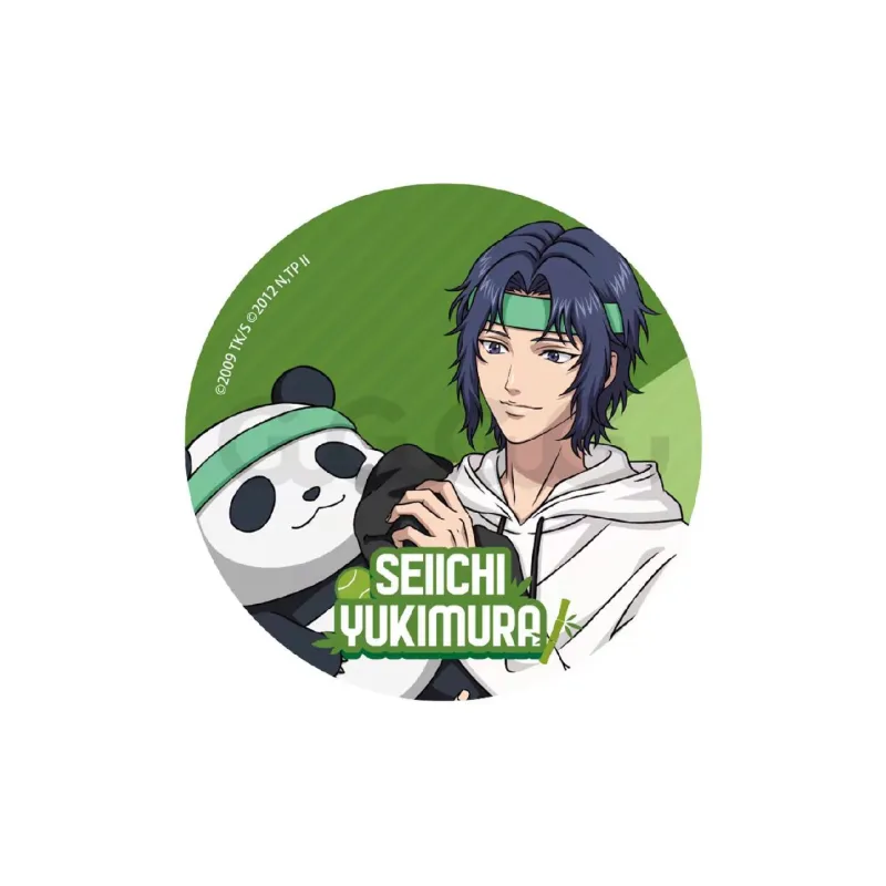 GuGuGuGu The Prince Of Tennis Characters New Panda Practice Collection Tinplate Badges-4