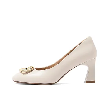 COMELY Chunky Heel High Heels 7cm Women's