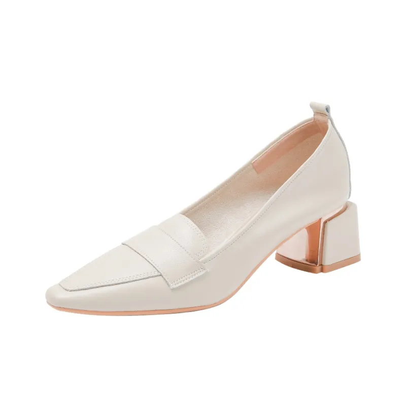 YAFEI XUANYU Chunky Heel High Heels 5cm Women's-8