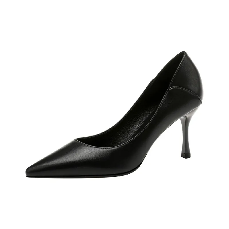 BIGTREE Slim Heel High Heels Women's-7