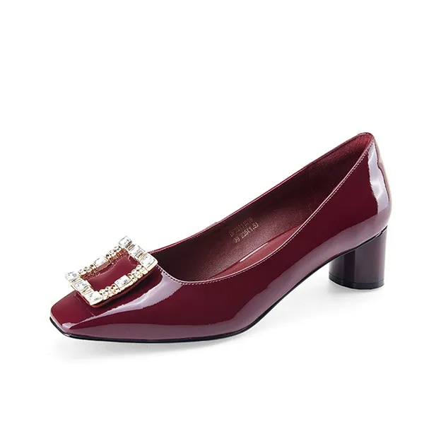 D:FUSE SCANDINAVIA Chunky Heel High Heels 4.5cm Women's-5