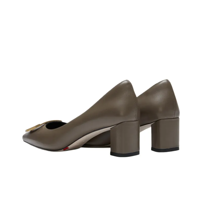 Staccato Chunky Heel High Heels 5cm Women's-7