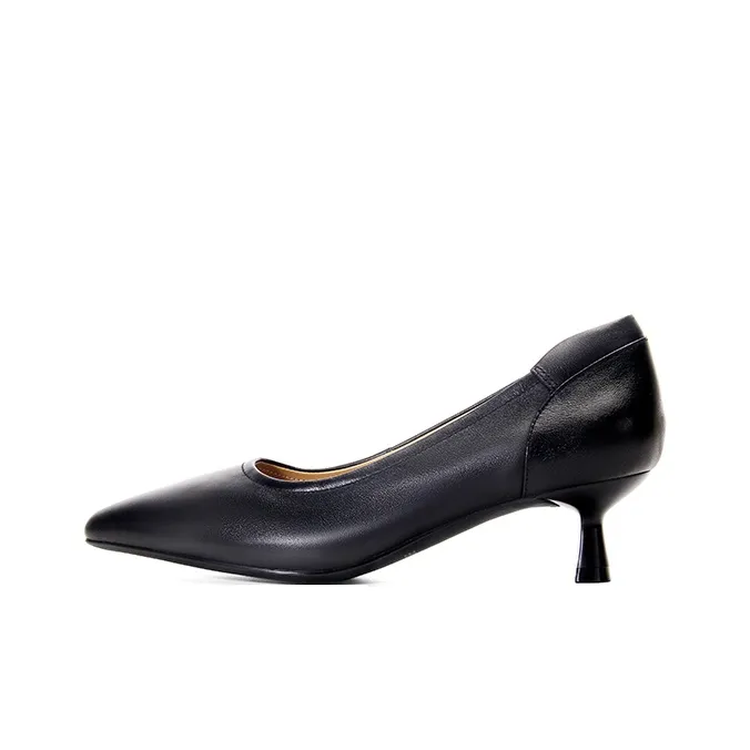 LESELE Slim Heel High Heels 4cm Women's-0
