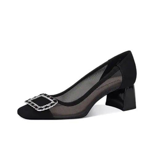 JESSICA SOPHIA Chunky Heel High Heels Women's