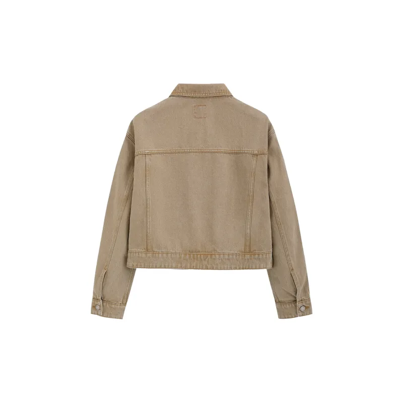 GAP Cropped Coats Women's-1